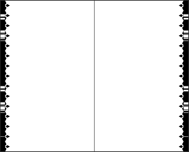 Example of fore-edge with decorative pattern